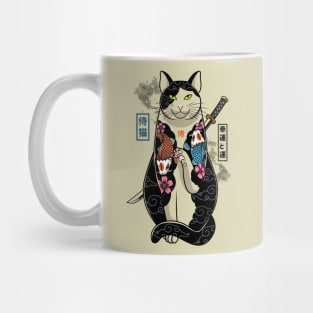 Yakuza Cat Mug